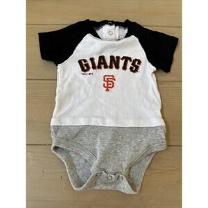 San Francisco Giants 3-6 months Infant Unisex Bodysuit One Piece GENUINE MERCH